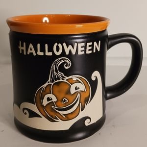 Halloween Jack o lantern mug